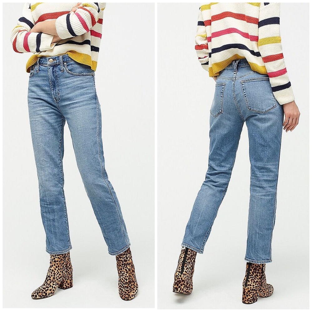 J. Crew Light Blue Straight-Leg Jeans
